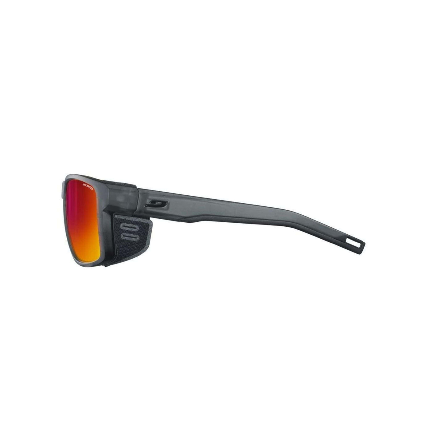 Julbo Shield Translucent Black / Black Sunglasses - Polarised 3CF Lens | Performance Eyewear | Further Faster Christchurch NZ