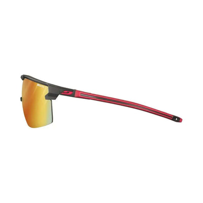 Julbo Ultimate Cover Black / Red Sunglasses - Reactiv Performance 1-3 LAF Lens | Perfomance Sunglasses NZ | Further Faster Christchurch NZ