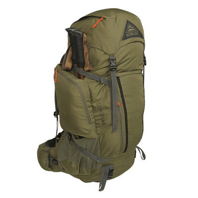 Kelty Coyote 65 Pack | Hiking & Tramping Packs | Further Faster Christchurch NZ #burnt-olive