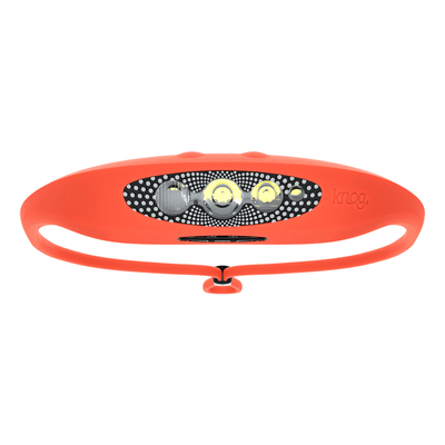 Knog Bilby 400 Lumen Headlamp | Performance Head Torches | Further Faster Christchurch NZ #fluoro-orange