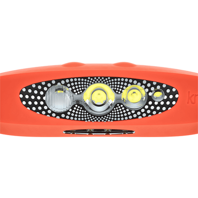 Knog Bilby 400 Lumen Headlamp | Performance Head Torches | Further Faster Christchurch NZ #fluoro-orange
