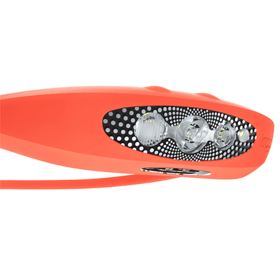 Knog Bilby 400 Lumen Headlamp | Performance Head Torches | Further Faster Christchurch NZ #fluoro-orange