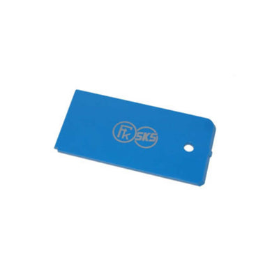 Kunzmann Pastic Wax Scraper 4mm | Ski and Snowboard Tools NZ | Further Faster Christchurch NZ #blue