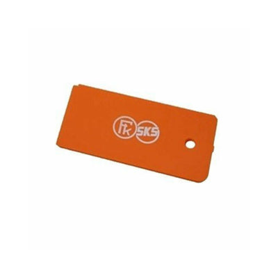 Kunzmann Pastic Wax Scraper 4mm | Ski and Snowboard Tools NZ | Further Faster Christchurch NZ #orange