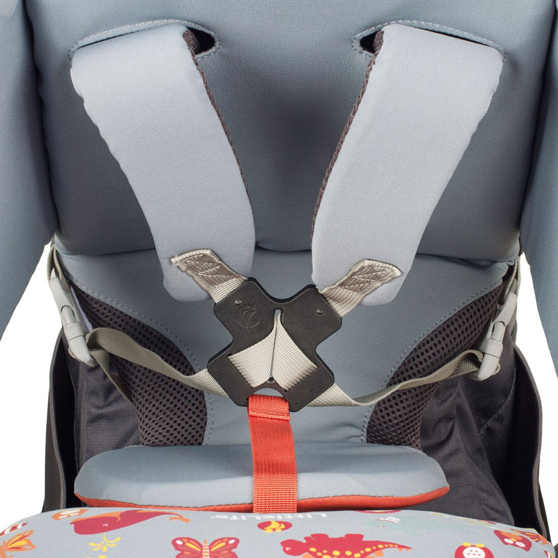 LittleLife Cross Country S4 Child Carrier | Kid and Baby Carrier | NZ #grey