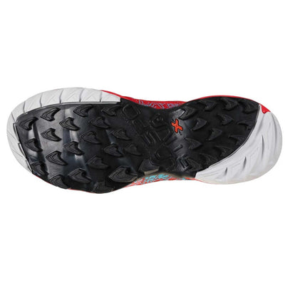 La Sportiva Akasha II Trail Shoe  - Womens | Mountain Trail Running Endurance Shoe | Further Faster Christchurch NZ #hibiscus-malibu-blue