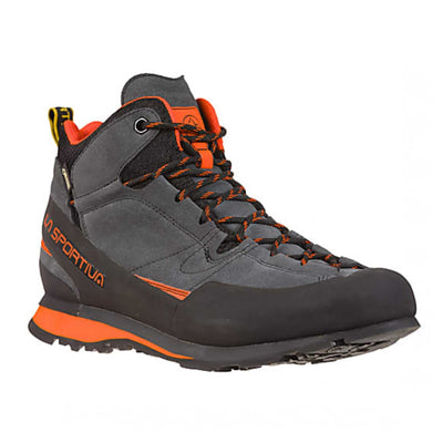 La Sportiva Boulder X mid | La Sportiva NZ | Hiking and Approach Boot | Further Faster Christchurch NZ #carbon-flame