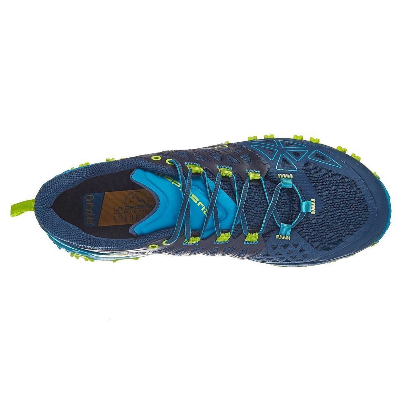 La Sportiva Bushido II Mens | Trail Running Shoes | Further Faster Christchurch NZ #opal-apple-green