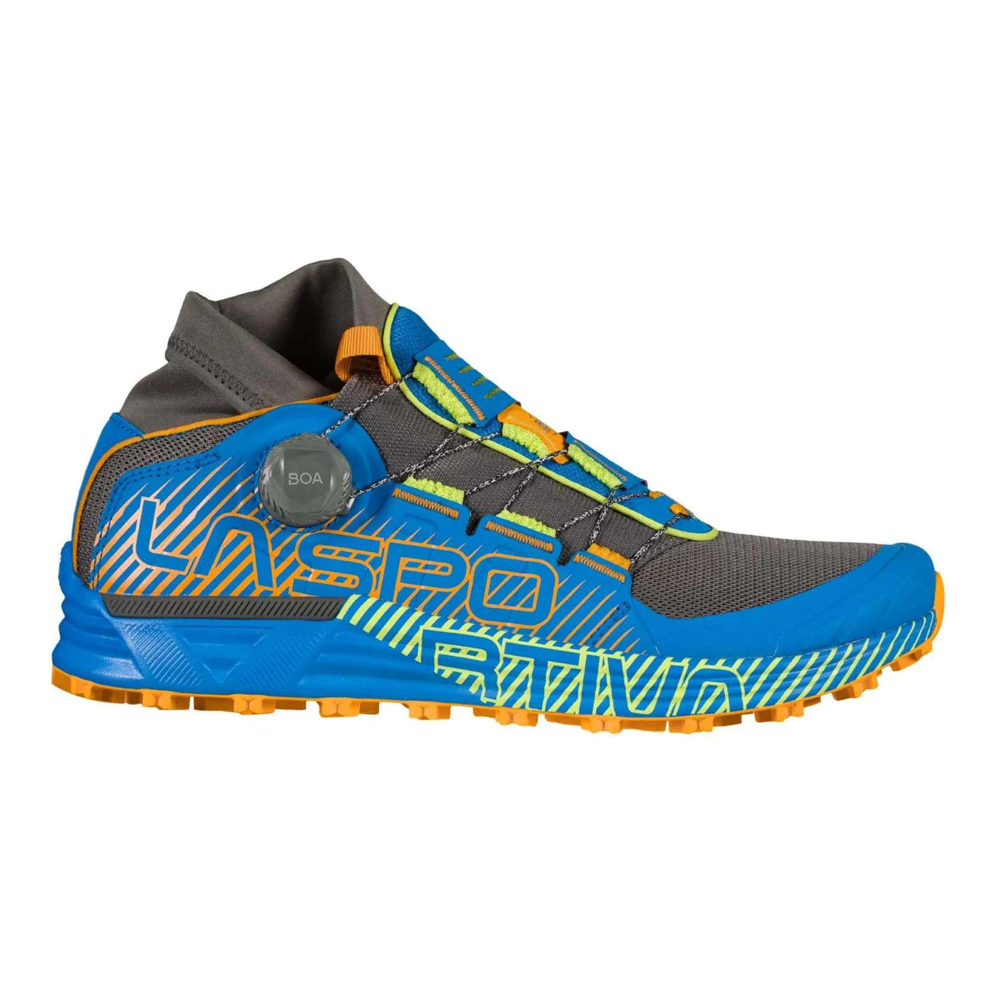 La Sportiva Cyklon - Mens | Technical Trail Running Shoe | Further Faster Christchurch NZ #metal-electric-blue