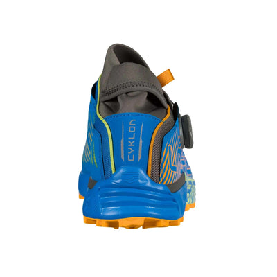 La Sportiva Cyklon - Mens | Technical Trail Running Shoe | Further Faster Christchurch NZ #metal-electric-blue