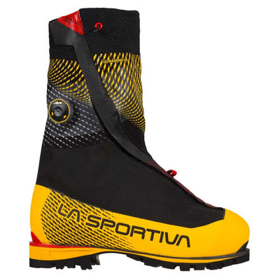La Sportiva G2 Evo Mountaineering Boot | Mountaineering Footwear NZ | La Sportiva NZ | Further Faster Christchurch NZ #black-yellow