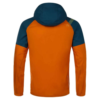 La Sportiva Jacket Pocketshell - Mens | Mens Mountaineering Softshell Jacket NZ | Further Faster Christchurch NZ #hawai-blue