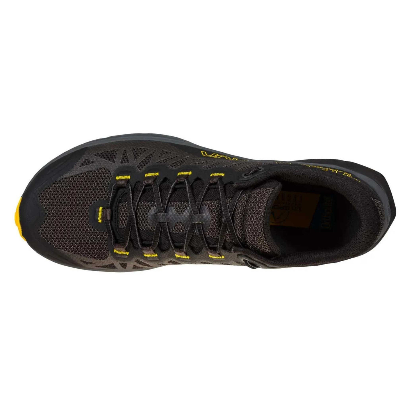 La Sportiva Karacal - Mens | Mountain Running Footwear NZ | Further Faster Christchurch NZ #black-yellow