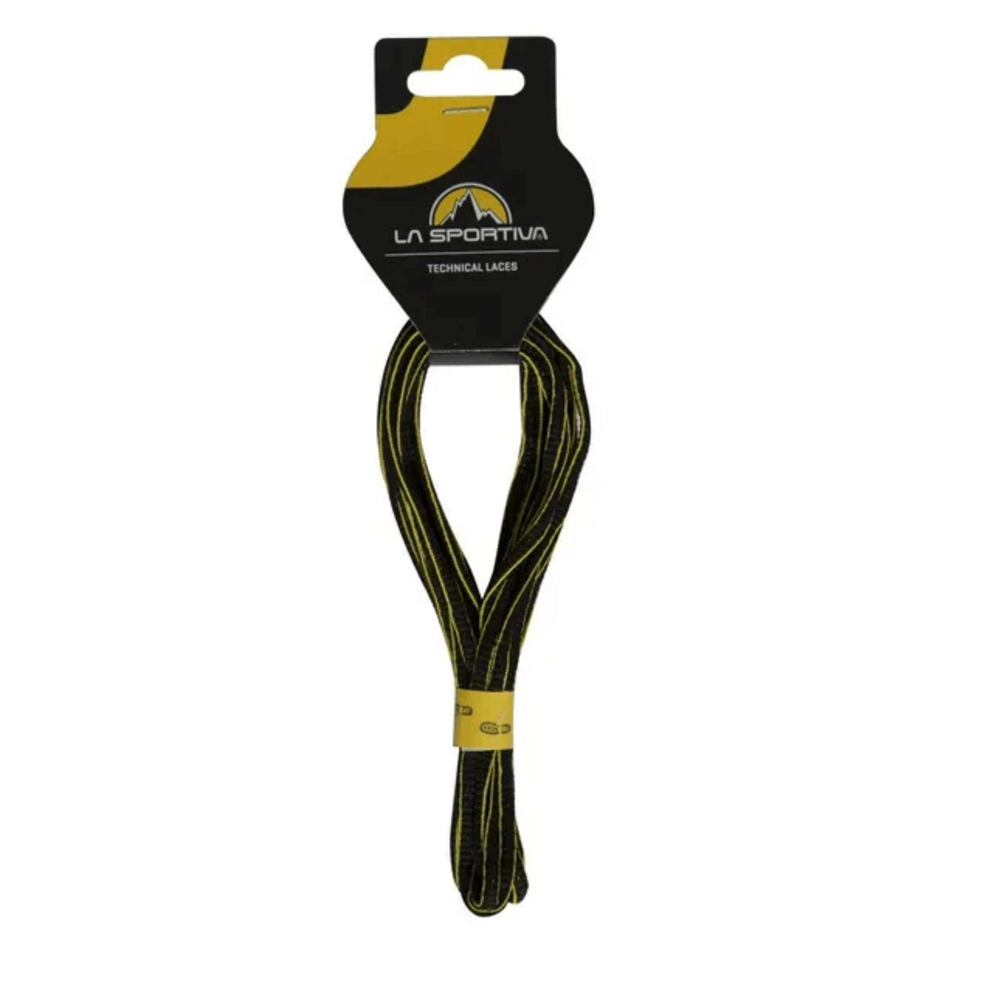 La Sportiva Running Laces | Replacement Laces NZ | La Sportiva NZ | Further Faster Christchurch NZ #black-yellow