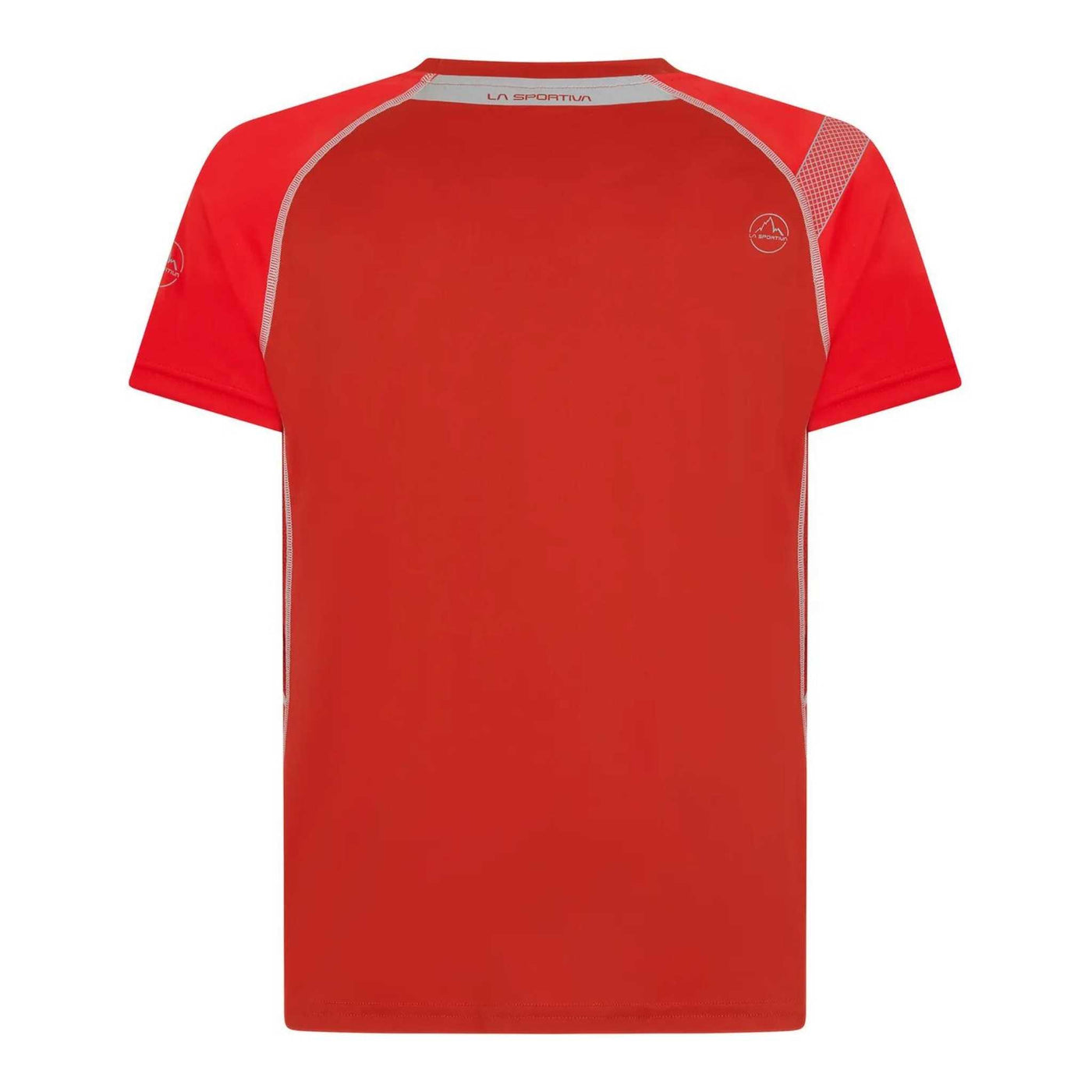 La Sportiva Motion T-Shirt - Mens | Trail & Mountain Running Clothing | Further Faster Christchurch NZ #saffron-goji