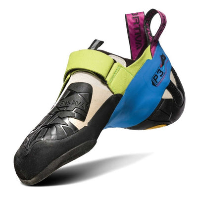 La Sportiva Womens Skwama | Womens Climbing Shoe NZ | La Sportiva NZ | Further Faster Christchurch NZ #apple-green-cobalt-blue