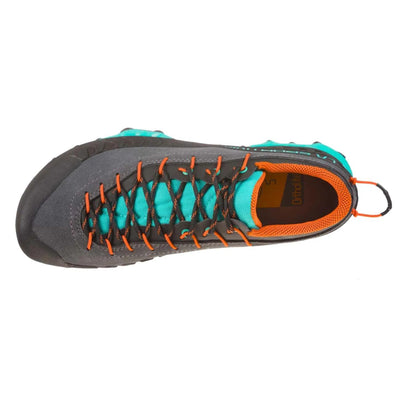 La Sportiva TX4 Womens | Trail Running and Hiking Shoes | Further Faster Christchurch NZ #carbon-aqua