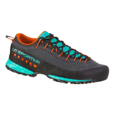 La Sportiva TX4 Womens | Trail Running and Hiking Shoes | Further Faster Christchurch NZ #carbon-aqua