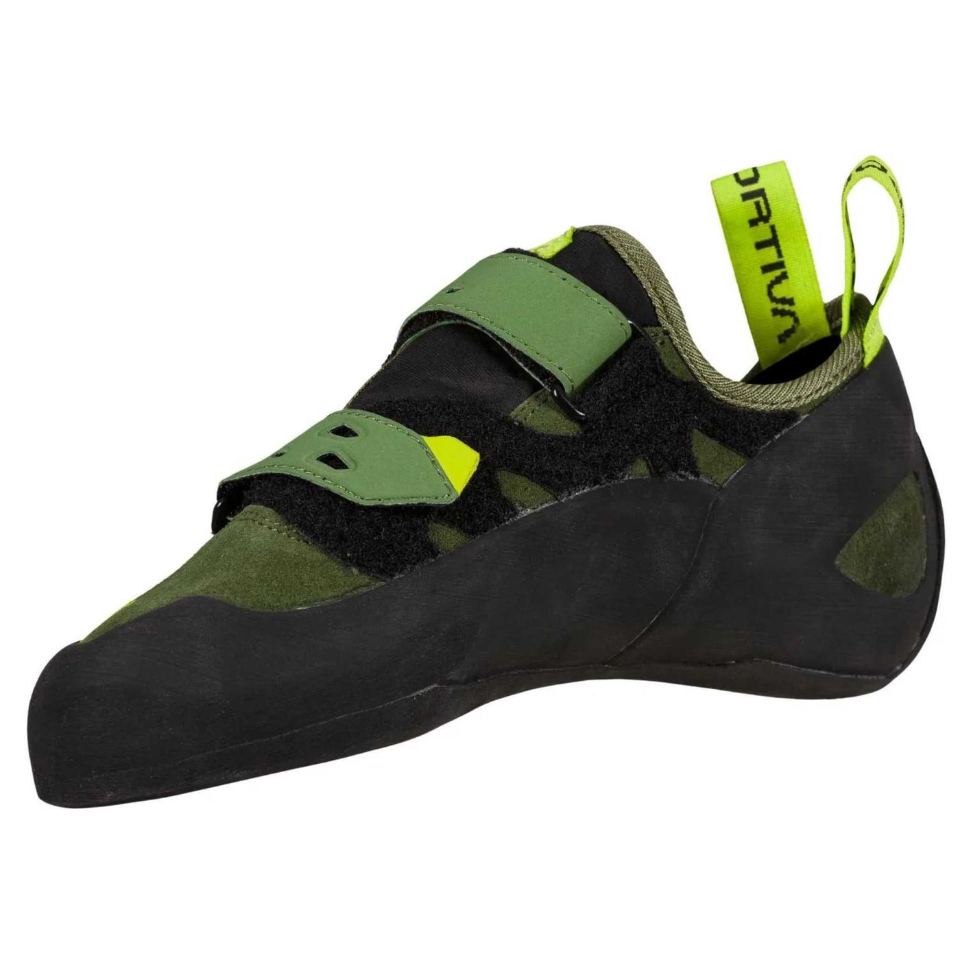 La Sportiva Tarantula | Rock Climbing Shoe for Beginners | Further Faster Christchurch NZ #olive-neon