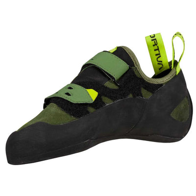 La Sportiva Tarantula | Rock Climbing Shoe for Beginners | Further Faster Christchurch NZ #olive-neon