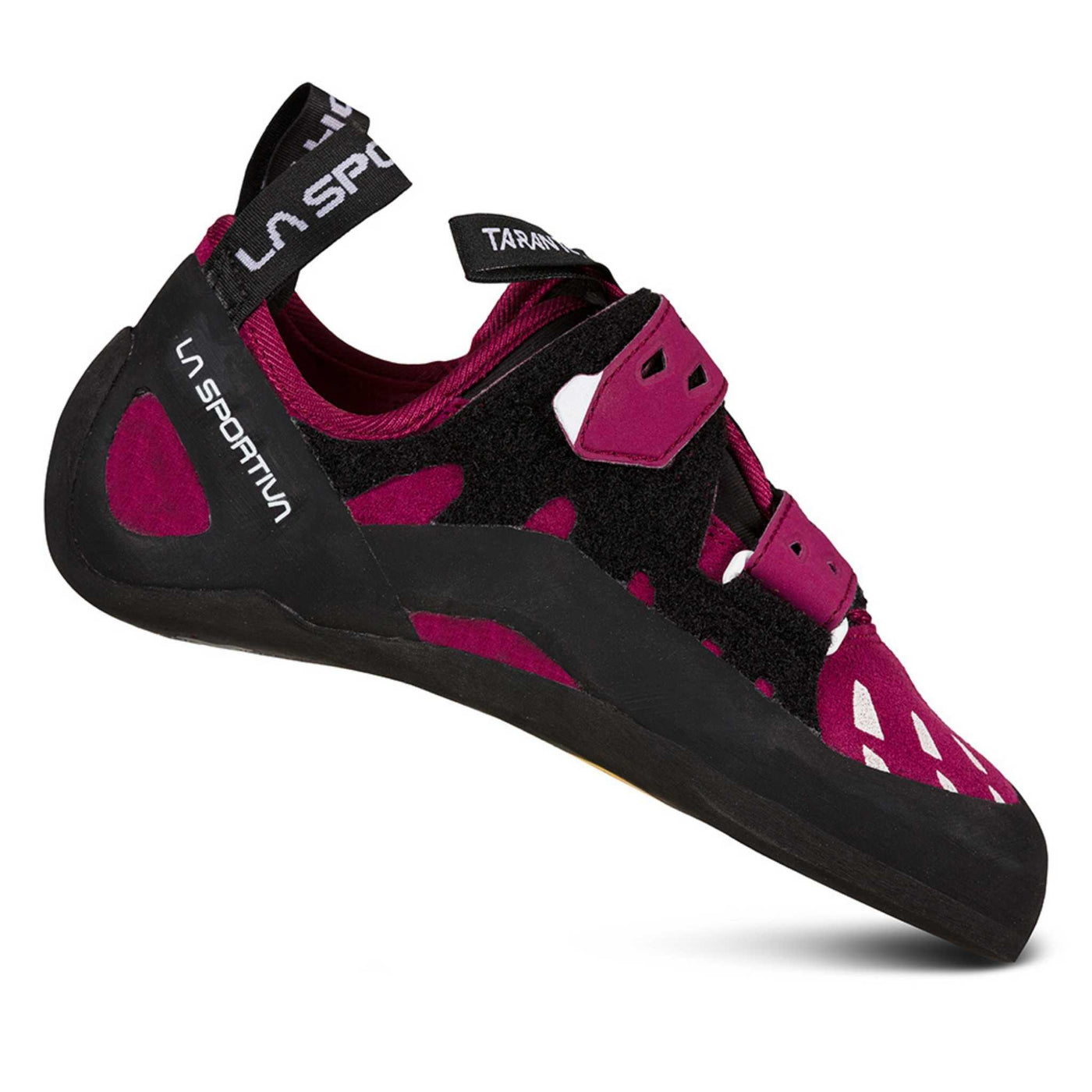 La Sportiva Tarantula - Womens | Rock Climbing Shoe NZ | Further Faster Christchurch NZ #red-plum