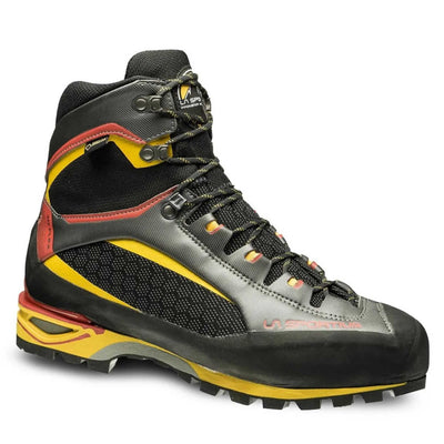 La Sportiva Trango Tower Gore-Tex | Tramping & Alpine Boot | Further Faster Christchurch NZ #black-yellow