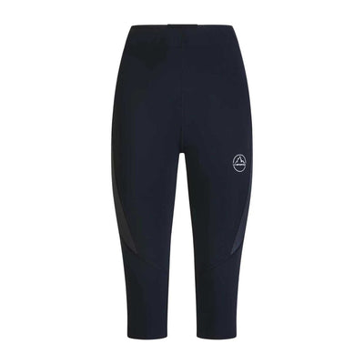 La Sportiva Triumph 3/4 Tights - Womens | Trail Running and Mountain Running Tights | Further Faster Christchurch NZ #black