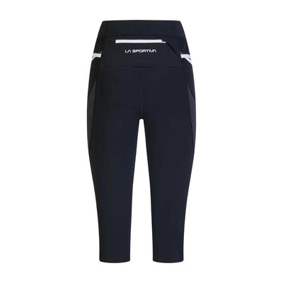 La Sportiva Triumph 3/4 Tights - Womens | Trail Running and Mountain Running Tights | Further Faster Christchurch NZ #black