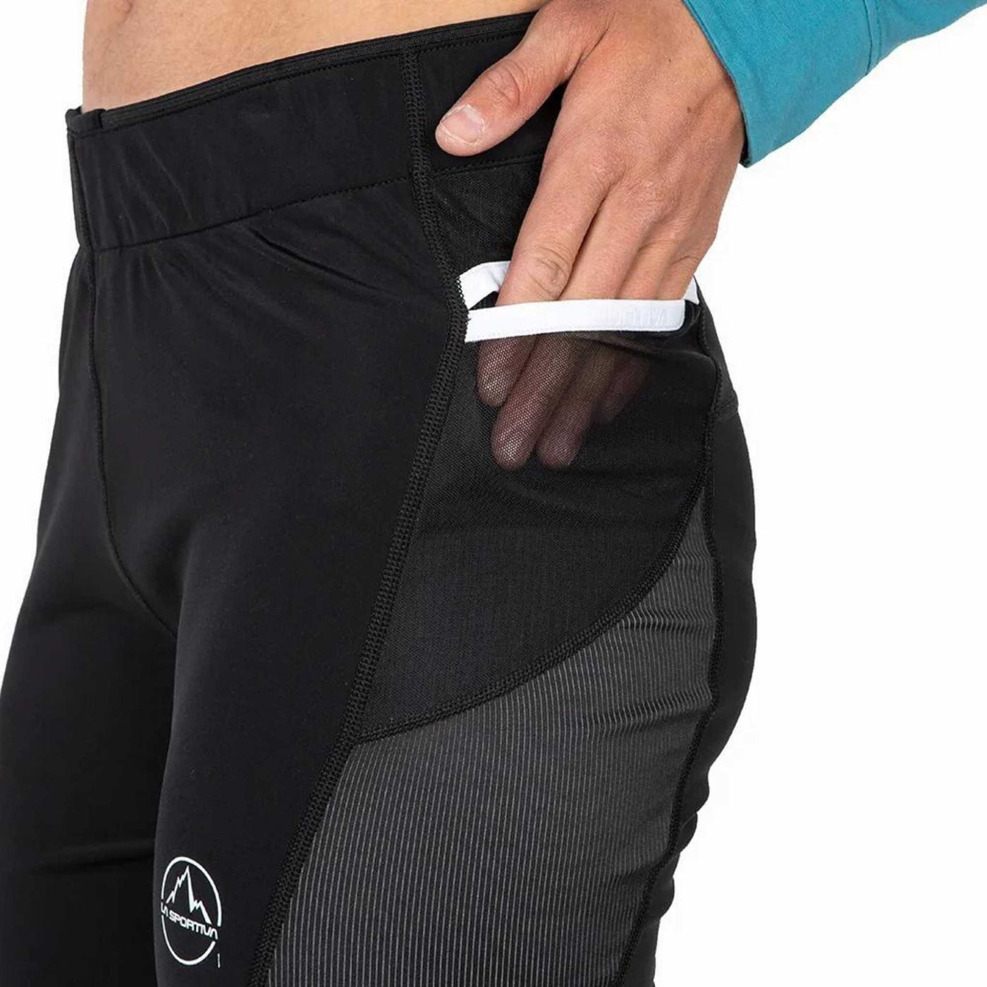 La Sportiva Triumph 3/4 Tights - Womens | Trail Running and Mountain Running Tights | Further Faster Christchurch NZ #black