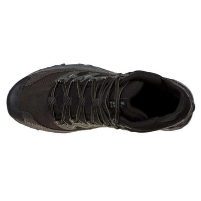 La Sportiva Mens Ultra Raptor Mid GTX |  Mens Waterproof Hiking Boot NZ | Further Faster Christchurch NZ #black-clay