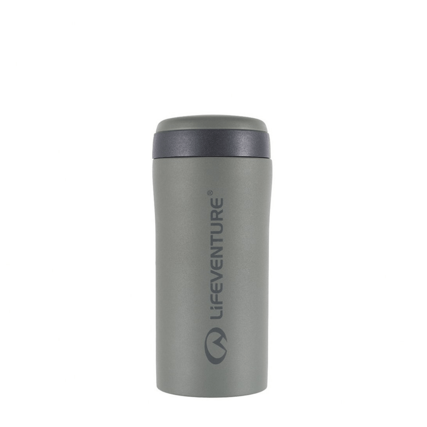 Lifeventure Thermal Mug | Tea and Coffee Travel and Outdoor Accessories | Further Faster Christchurch NZ | #matt-grey