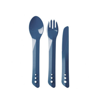 Lifeventure Ellipse Knife Fork Spoon Set 2022 | Cutlery Set | Further Faster Christchurch NZ #navy