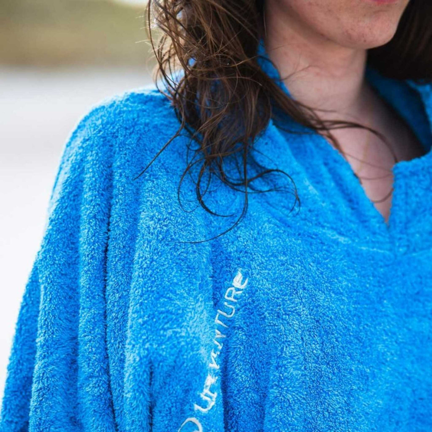 Lifeventure Warm Changing Towel Robe | Travel Accessories NZ | Further Faster Christchurch NZ #blue-lifeventure