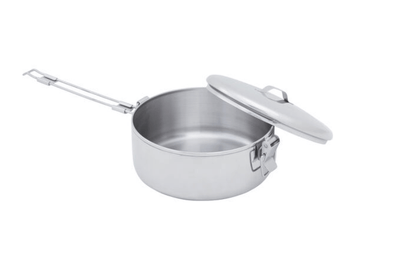 MSR Alpine Stowaway Pot 775ml | Stainless Steel Camping Pot NZ | MSR NZ | Further Faster Christchurch NZ