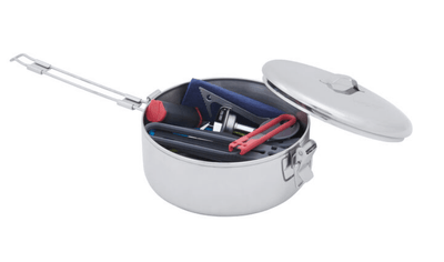 MSR Alpine Stowaway Pot 775ml | Stainless Steel Camping Pot NZ | MSR NZ | Further Faster Christchurch NZ