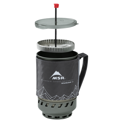 MSR Coffee Press WindBurner | Stove Systems | WindBurner Coffee Press Kit | Further Faster Christchurch NZ