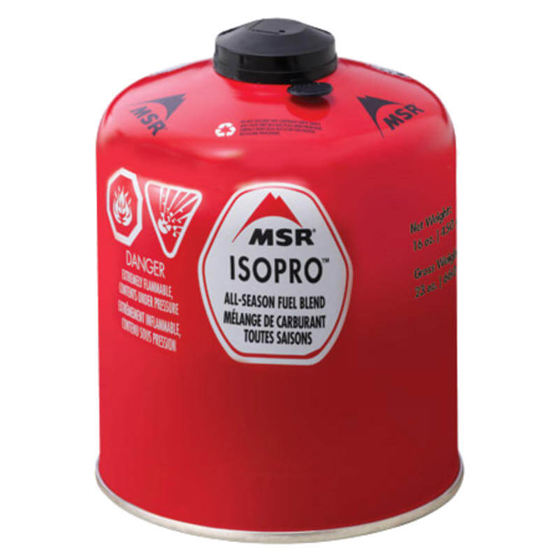MSR Isopro Can Fuel NZ | 454G | 16oz | MSR NZ | Available at Further Faster Christchurch NZ