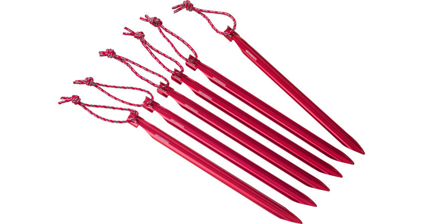 MSR Groundhog Stake Kit (pack of 6) | Hiking and Outdoor Tents | NZ