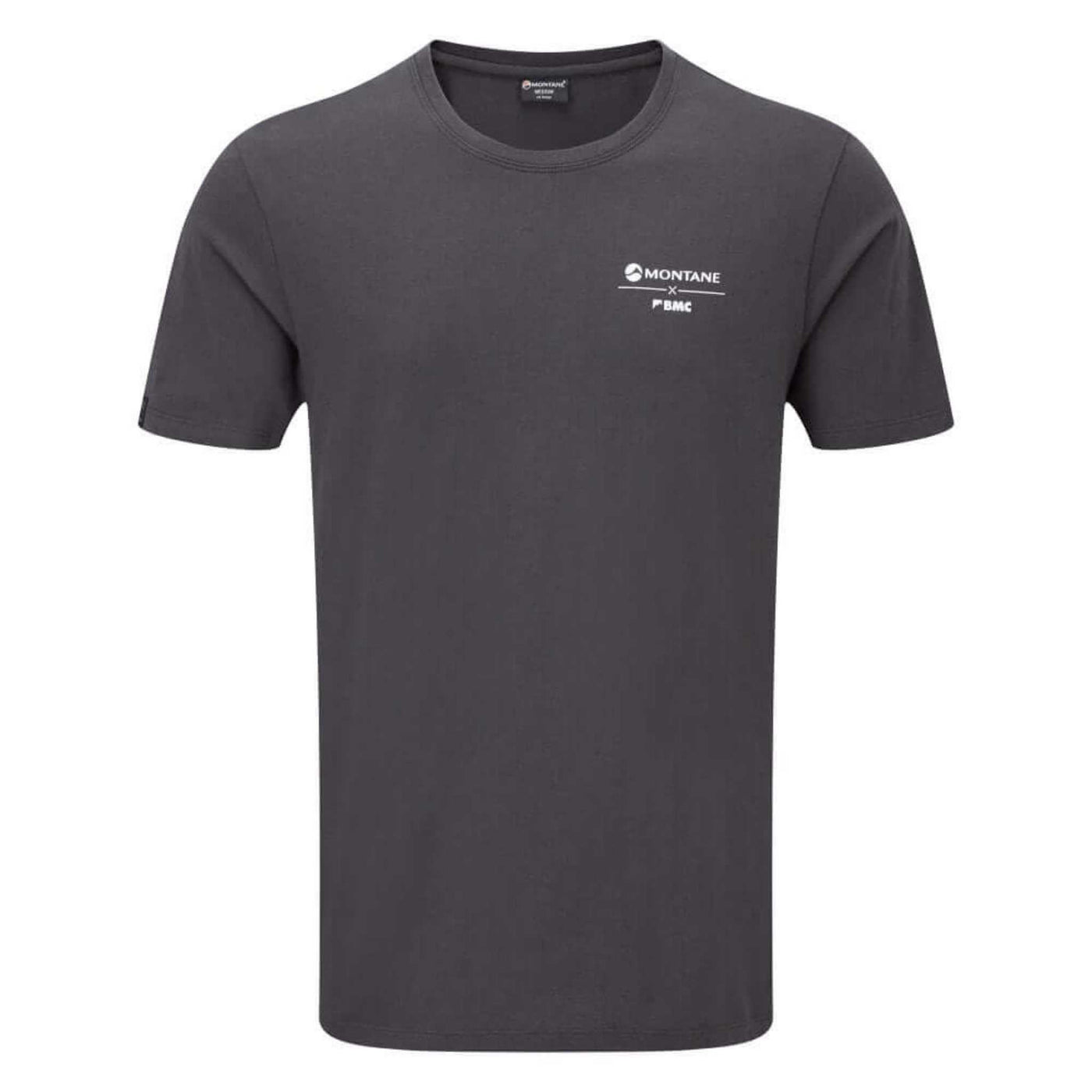 Montane Crag Calls T-Shirt | Organic Cotton T-Shirt NZ | Montane NZ | Further Faster Christchurch NZ #charcoal