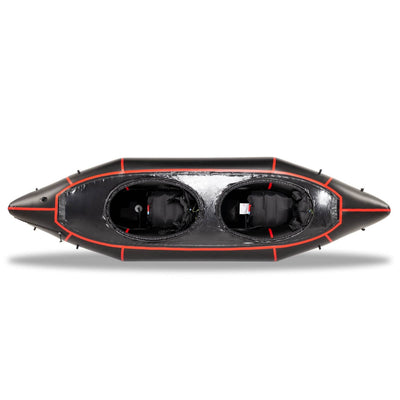 Micro Rafting Systems R2 Pro | Whitewater Packrafts NZ | MRS NZ | Further Faster Christchurch NZ | #black-with-red-zip