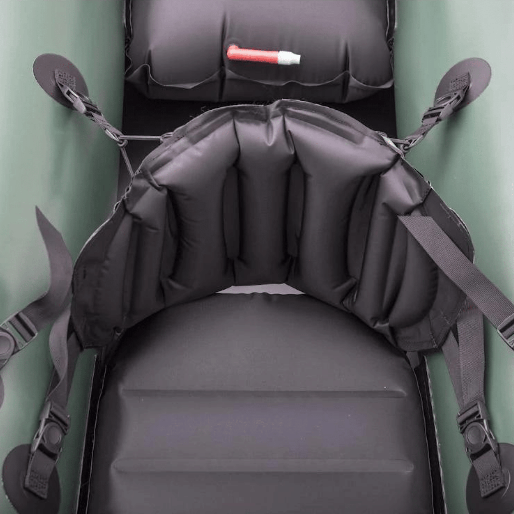 Back Raft Support MRS Quick Release Backrest (front) | Packraft Gear NZ – Further Faster