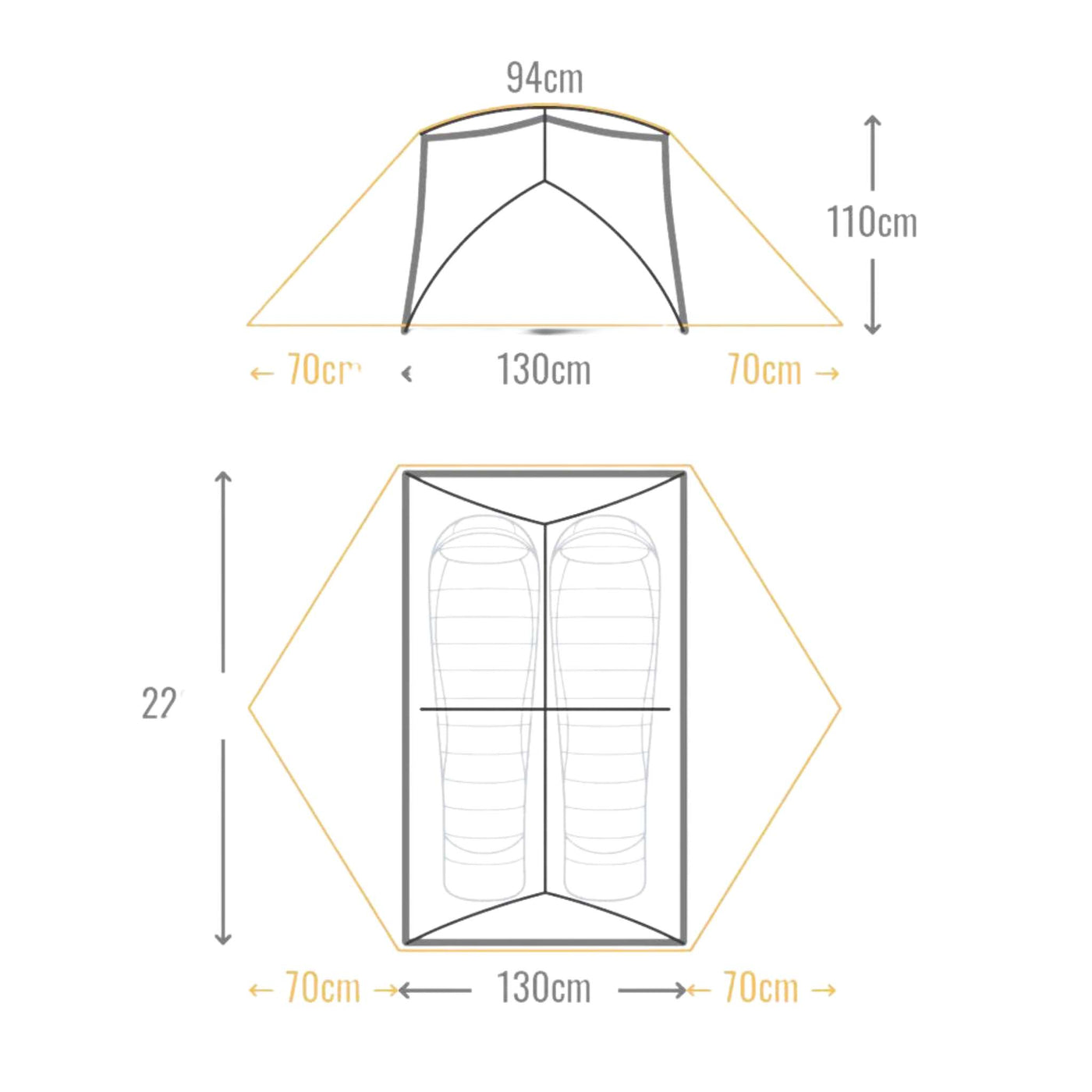 Mont Moondance 2 Tent | 2 Person 3 Season Tent NZ | Further Faster Christchurch NZ