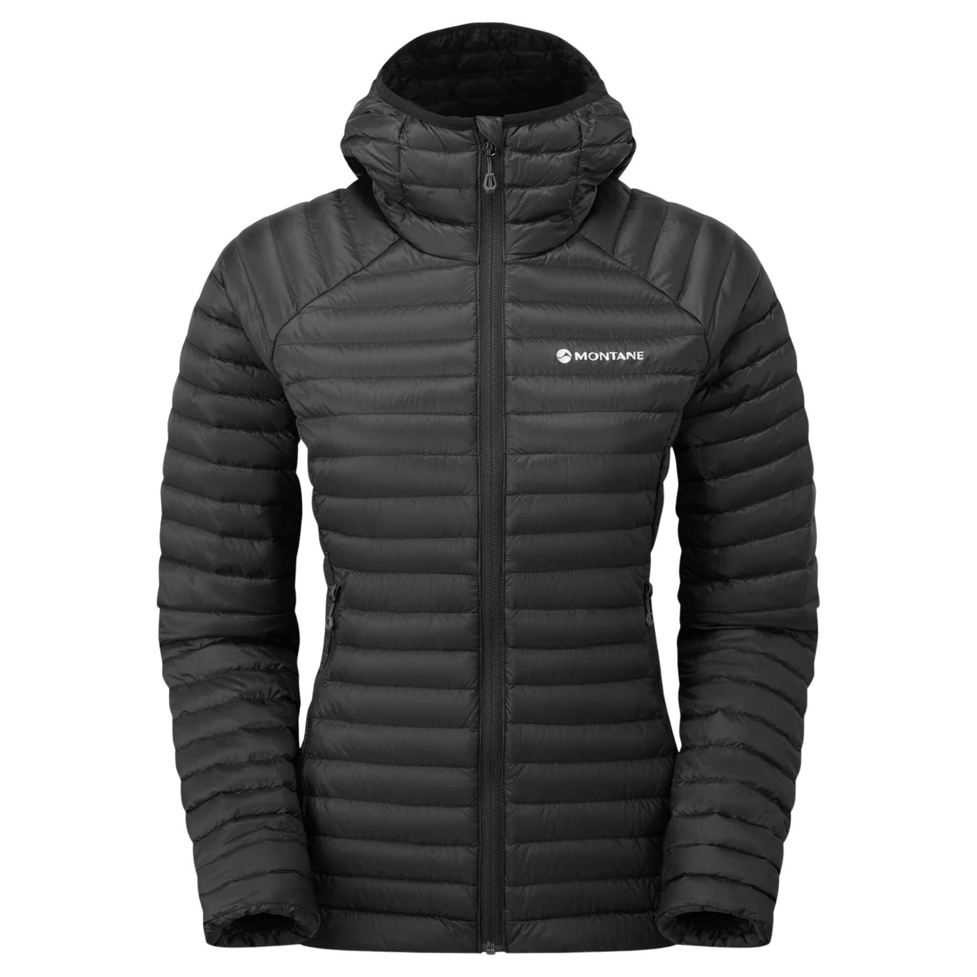 Montane Anti-Freeze Lite Hoodie - Womens | Womens Lightweight Down Jacket NZ | Further Faster Christchurch NZ #black