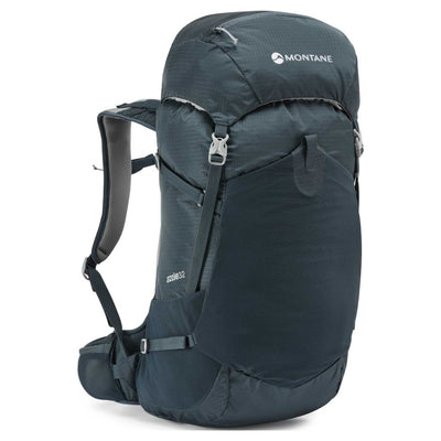 Montane Azote 32 | 32L Day Pack & Minimalist Overnight Pack NZ | Montane NZ | Further Faster Christchurch NZ #astro-blue