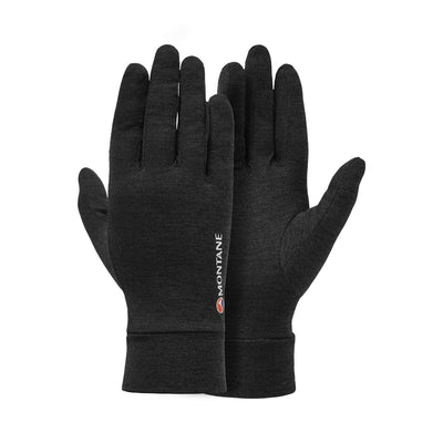 Montane Dart Liner Glove - Womens | Mountain Gloves and Miits NZ | Further Faster Christchurch NZ #black 