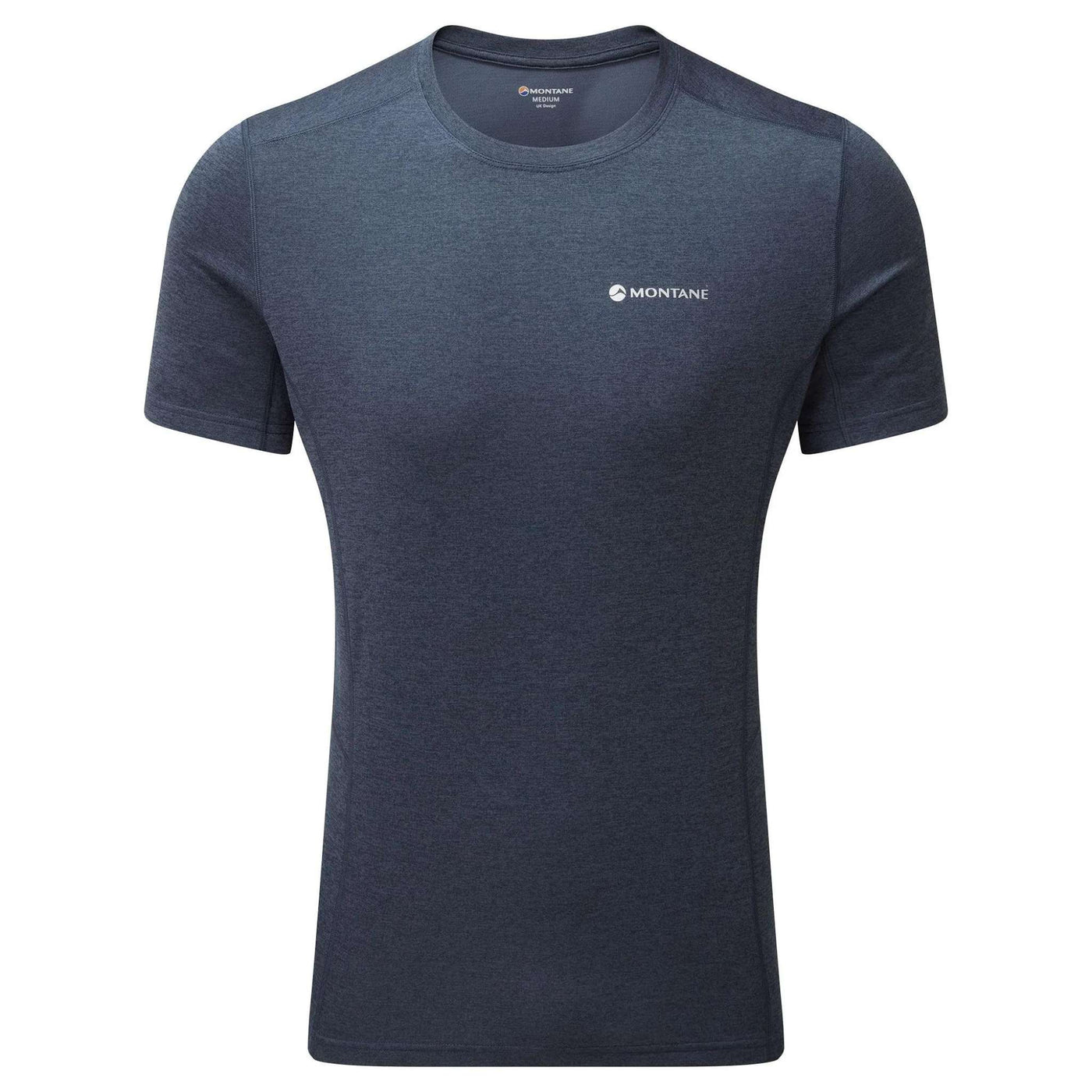 Montane Dart T-Shirt Mens | Trail Running and Hiking Base Layer | Further Faster Christchurch NZ #eclipse-blue