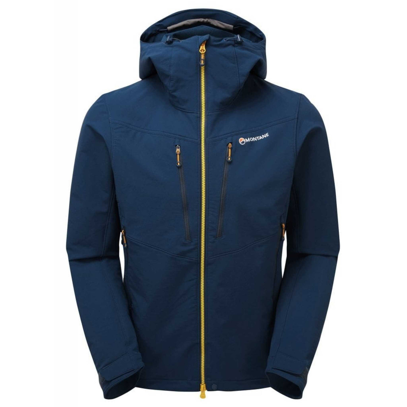 Montane Dyno XT Jacket | Mens Alpine Soft Shell Jacket | Further Faster Christchurch NZ #narwhal-blue