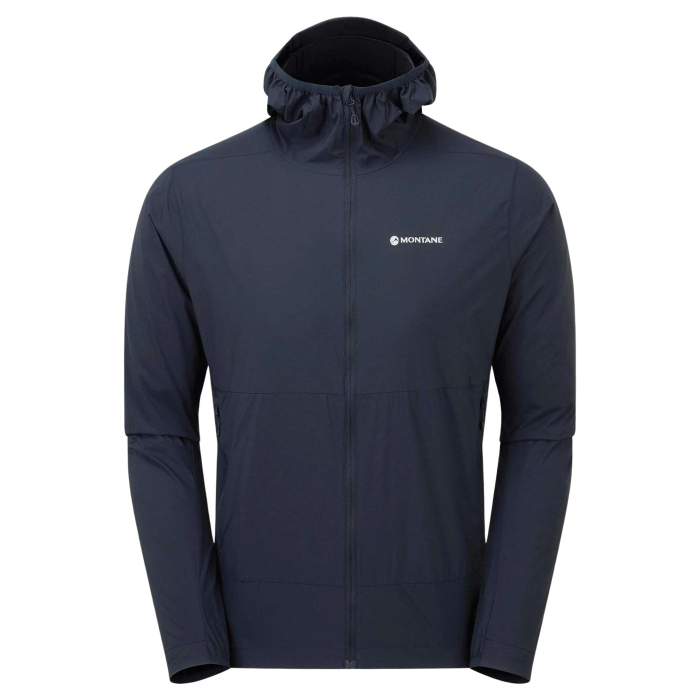 Montane Featherlite Hoodie - Mens | Mens Super Light and Packable Windproof Jacket NZ | Further Faster Christchurch NZ #eclipse-blue