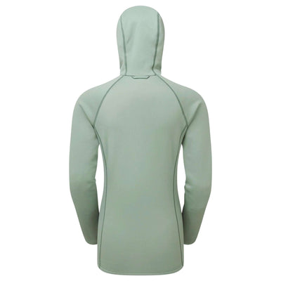 Montane Fury Hoodie - Womens | Womens Fleece Jacket NZ | Further Faster Christchurch NZ #pale-sage