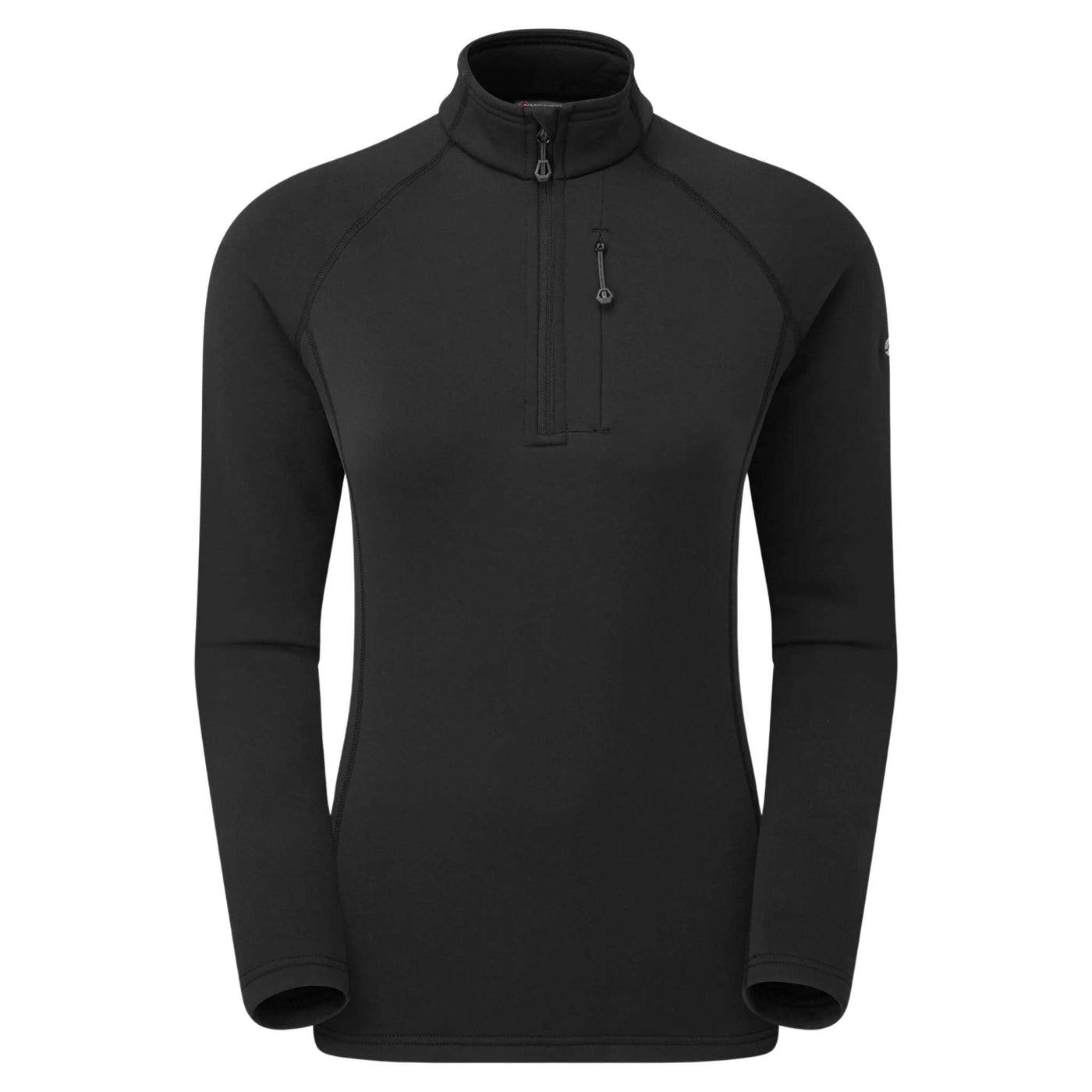 Montane Fury Pull-On - Womens | Womens Fleece NZ | Further Faster Christchurch NZ #black
